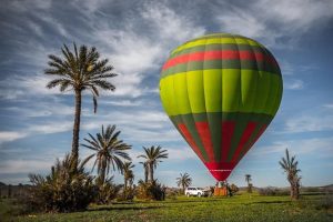hot air balloon ride in Marrakec